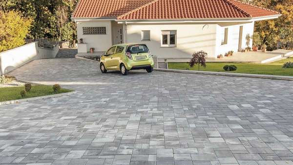 Semmelrock Citytop+ Kombi térkő - Szürke-fehér
