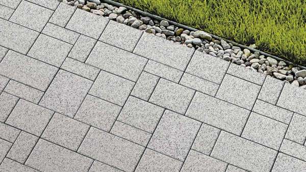 Semmelrock La Linia Kombi térkő - Gránitszürke