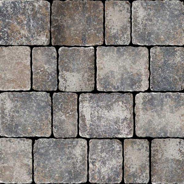 Semmelrock Appia Antica kombi antikolt térkő - Lávaszürke