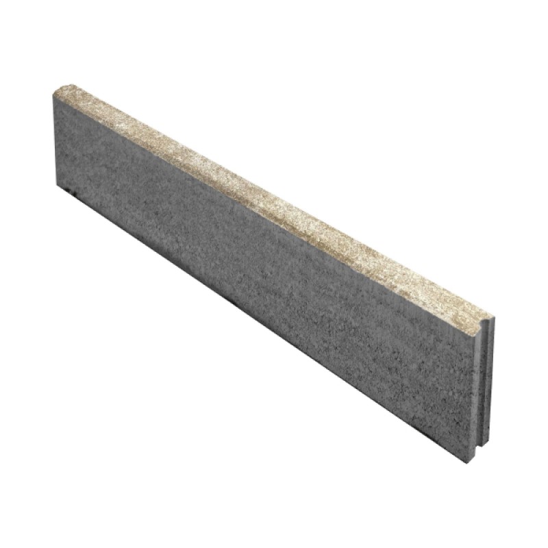 Semmelrock Kerti szegély - Barna-fehér